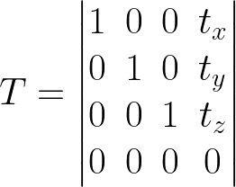 Translação Matriz