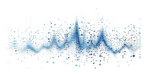 Gráfico de dispersão mostrando dados como pares ordenados